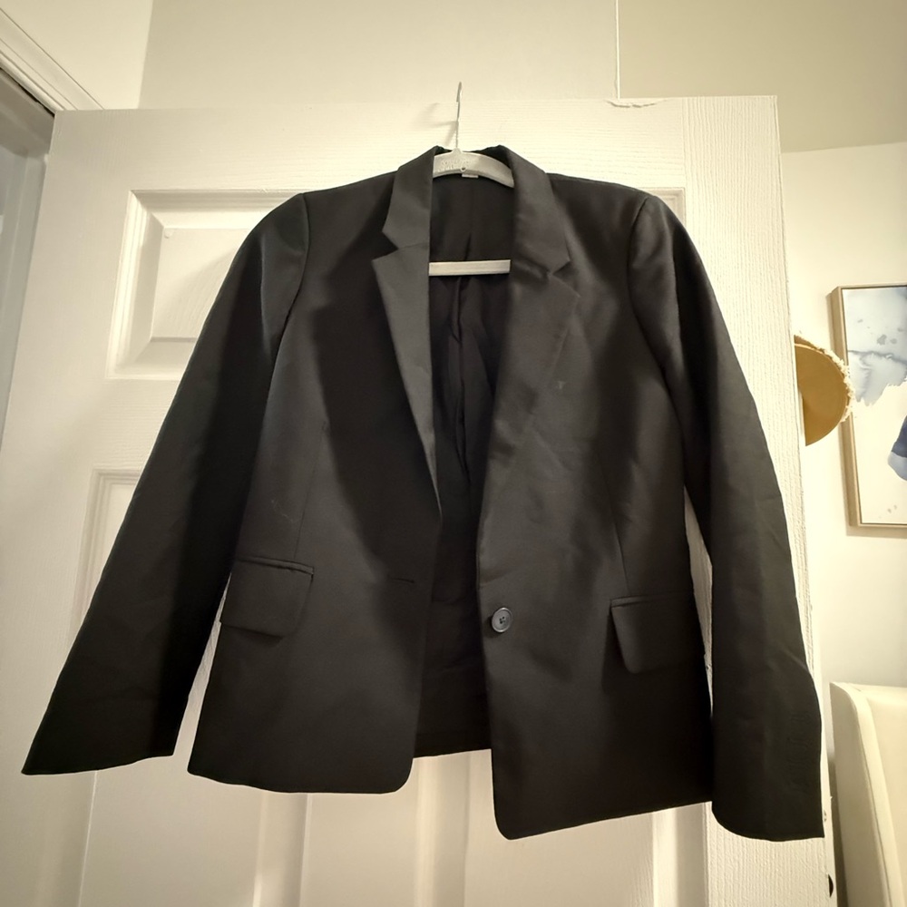 Acne Studios Black Single-Breasted Jacket